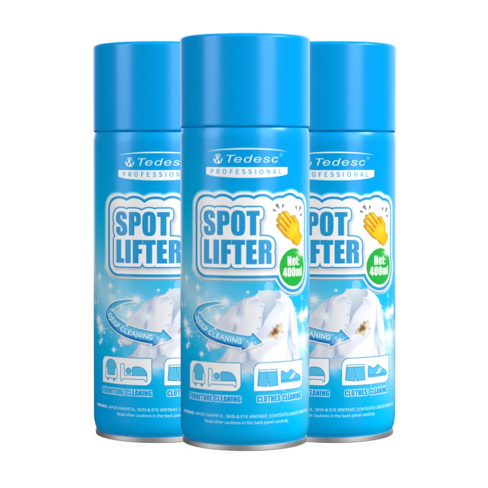 Dry White Powdered Aerosol Stain Remover Spot Remover Aerosol Stain Lifter