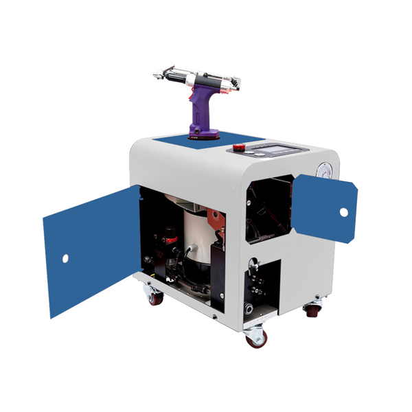 Auto Feeding pneumatic Blind Rivets Machine Intelligent Counting Alarm