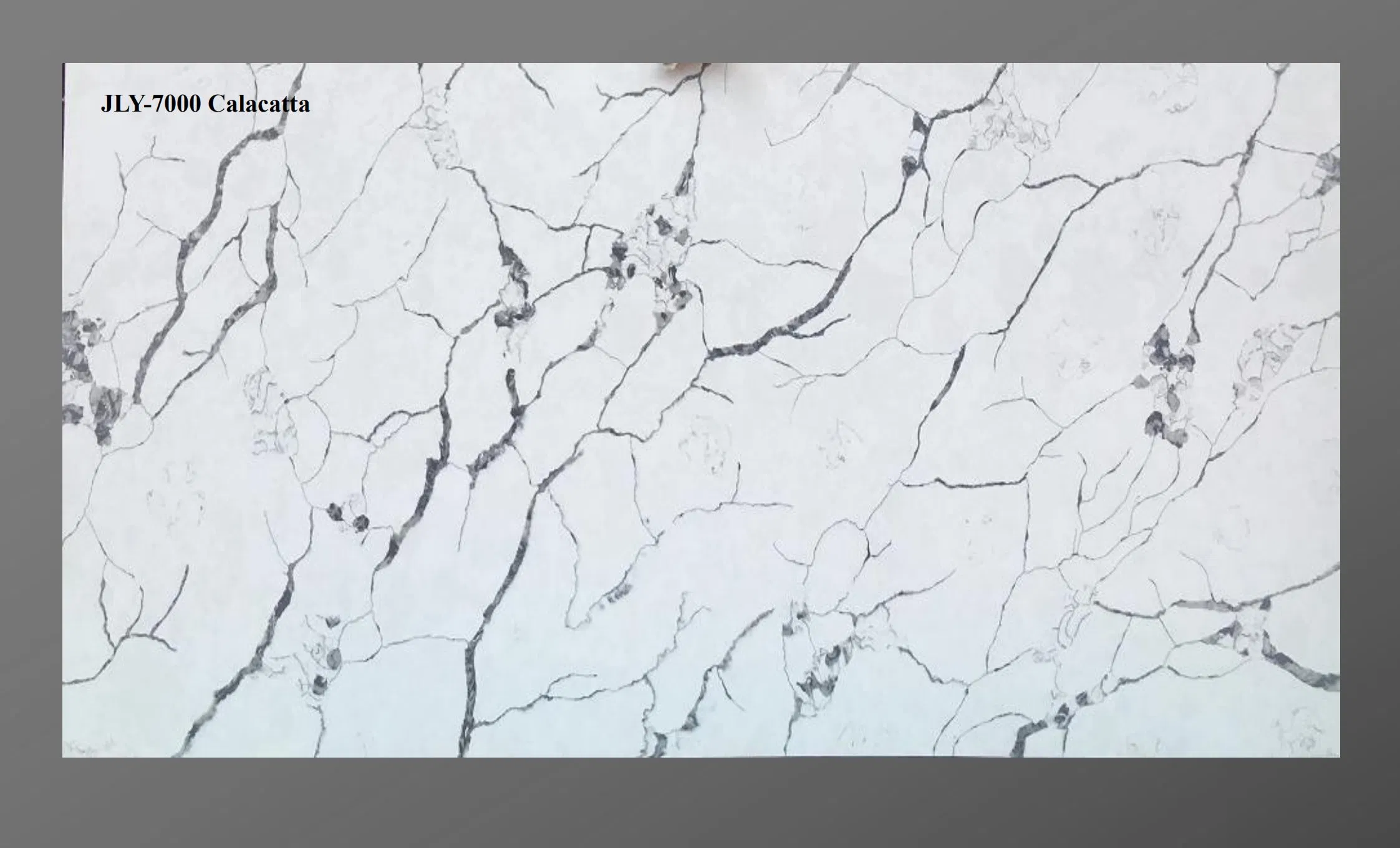 Dark Grey Quartz Slab Countertop Stairt 3200X1600X20mm Big Slab