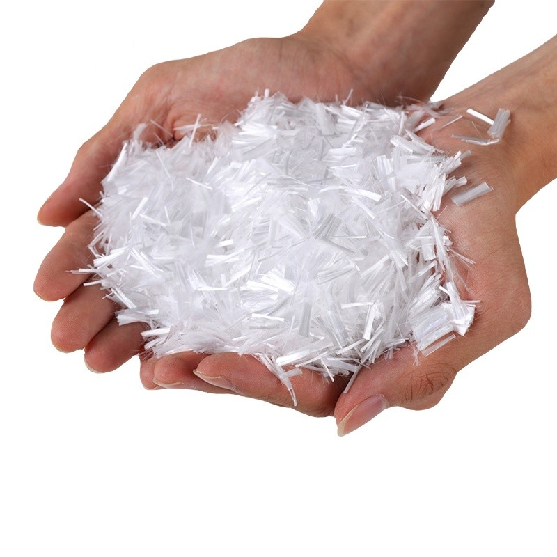 Concrete Fiber PP for Concrete Reinforcing Fibres Polypropylene Fiber Chunky Polypropylene Fiber for Floor