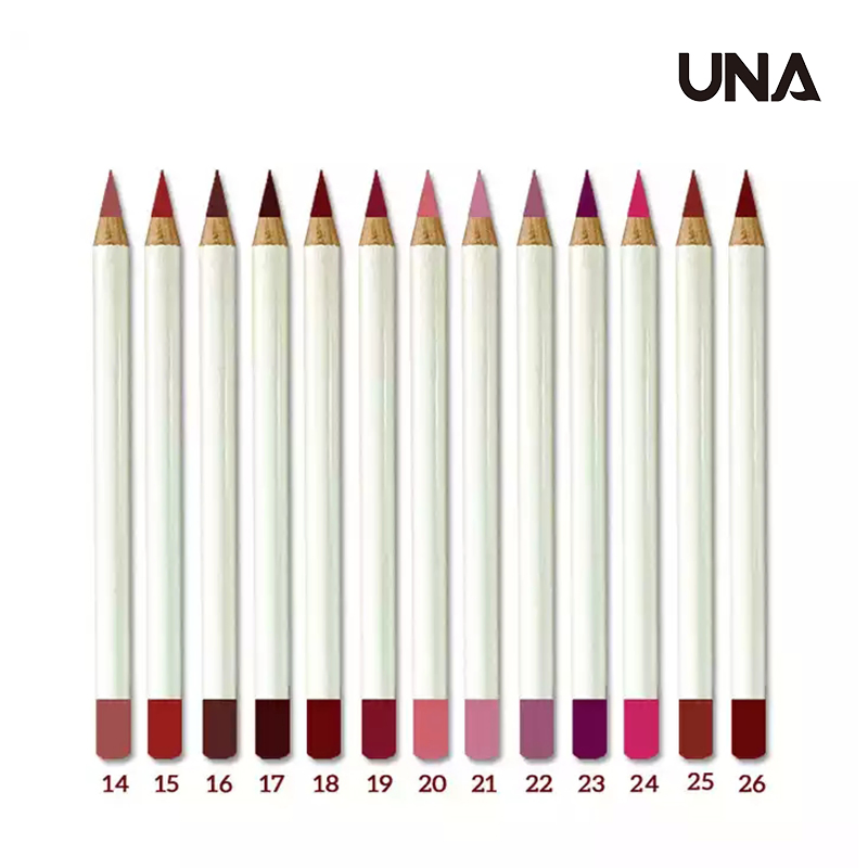 Wholesale High Quality 26 Colors Lipliner Vegan Long Lasting Custom Private Label Matte Lip Liner Pencil