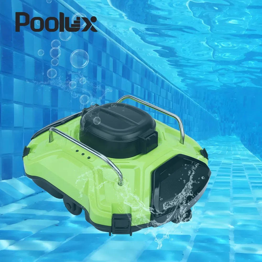 2025 Poolux Electric Inground Robotic Pool Suction Cleaners Swimming Pool Surface Automatic Robot Vacuum Scrubber Brush Cleaners Machine