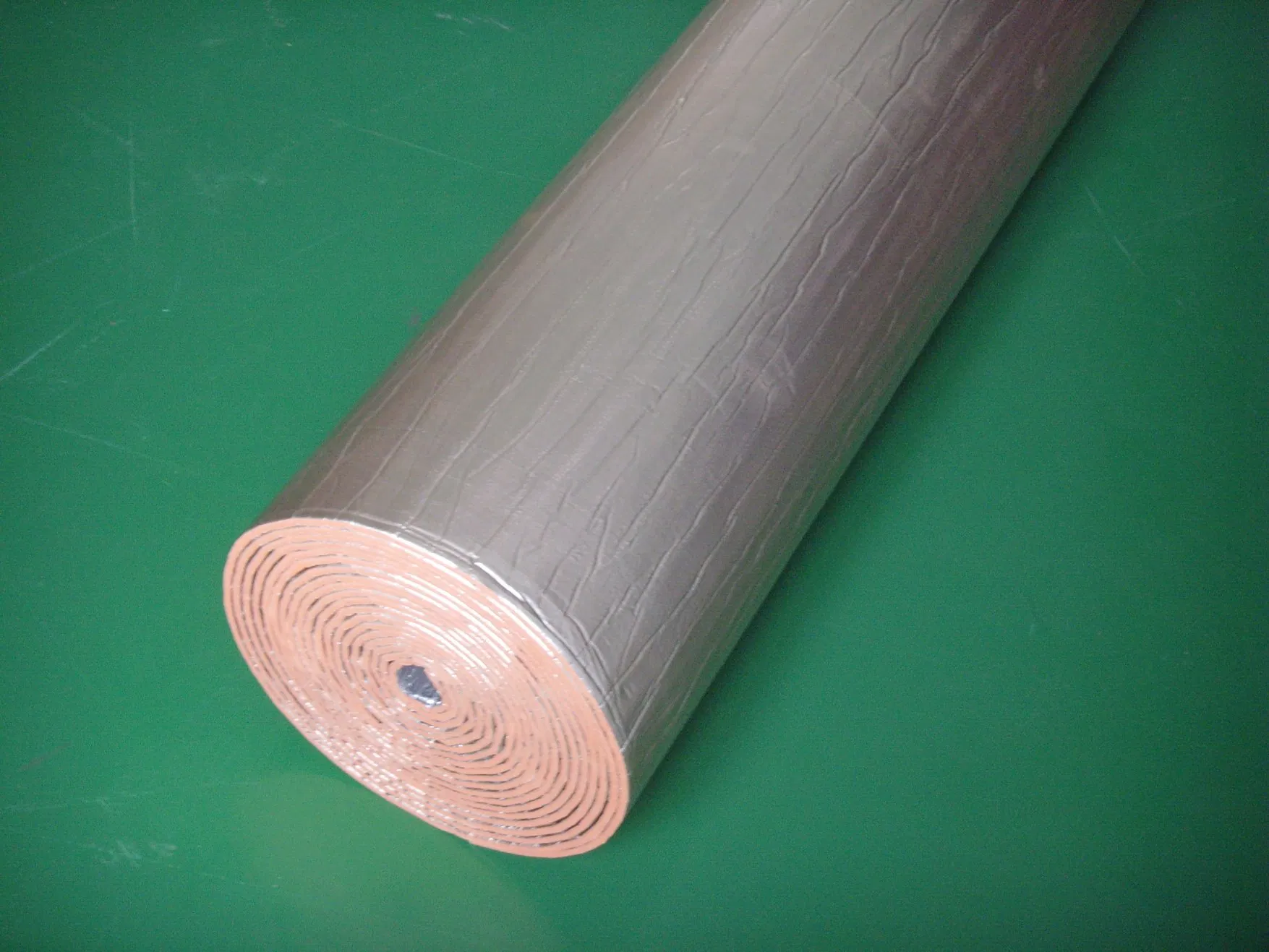 Anti-Glare Coating Foil Backed XPE Foam Heat Insulation Reinforced Weave Scrim Thermal Break Insulation Material