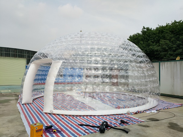 Boyi Outdoor Inflatable Bubble Tent Inflatable Advertising Transparent Dome
