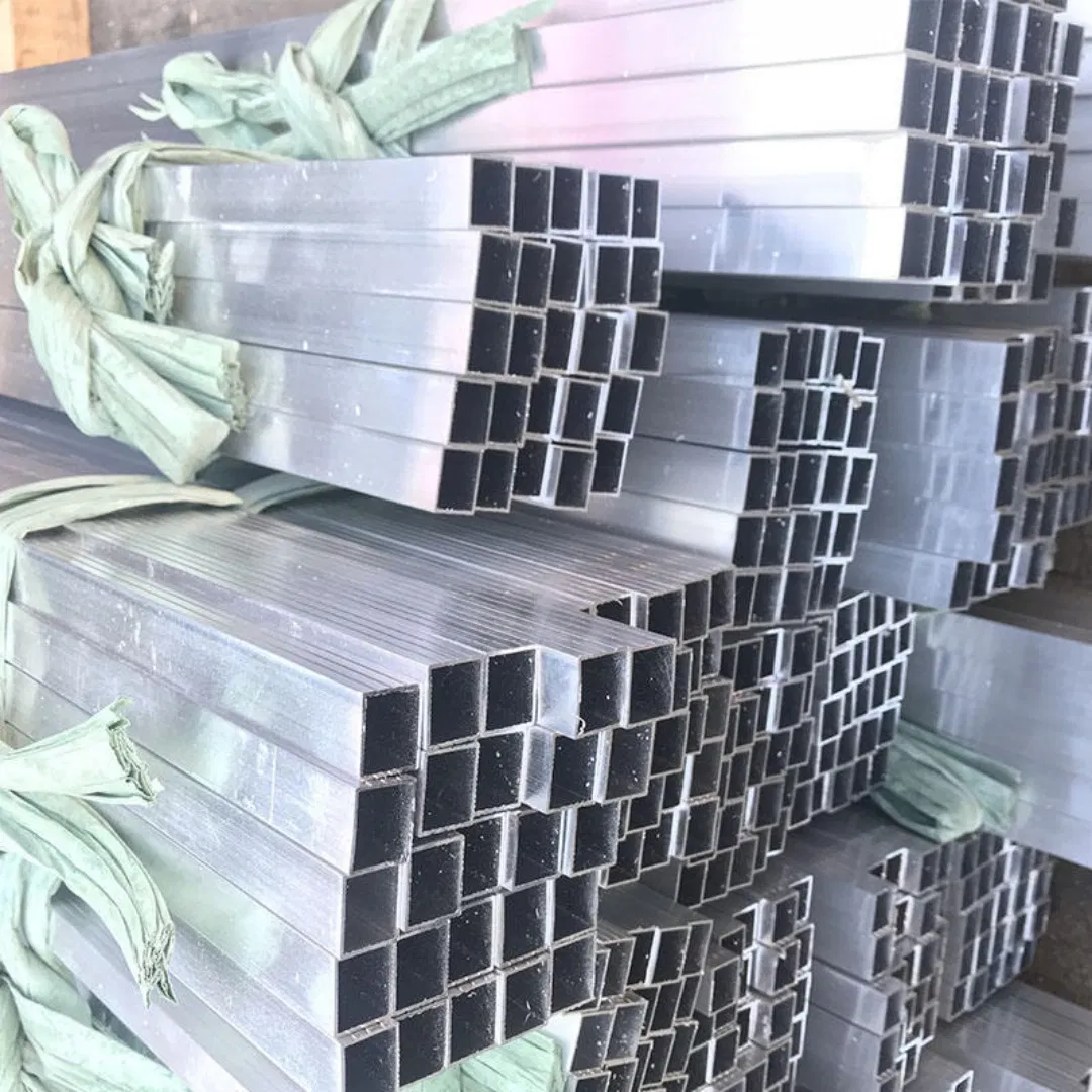 Pure Aluminum Tube 1070 Series Processing Aluminum Square Tube Source Supply