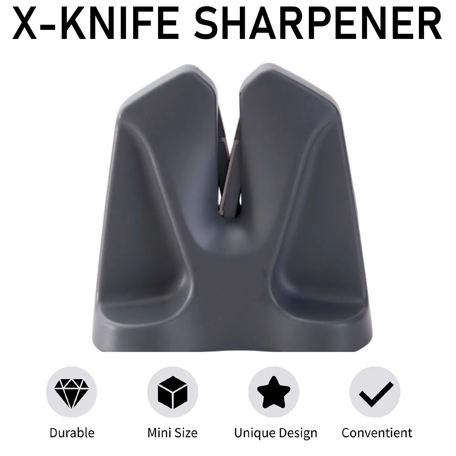 Auto Adjust Angle 15 45 Anti Knife Slicker X Shape Knife Sharpener for Most Knives Scissors Kitchen Sharpener