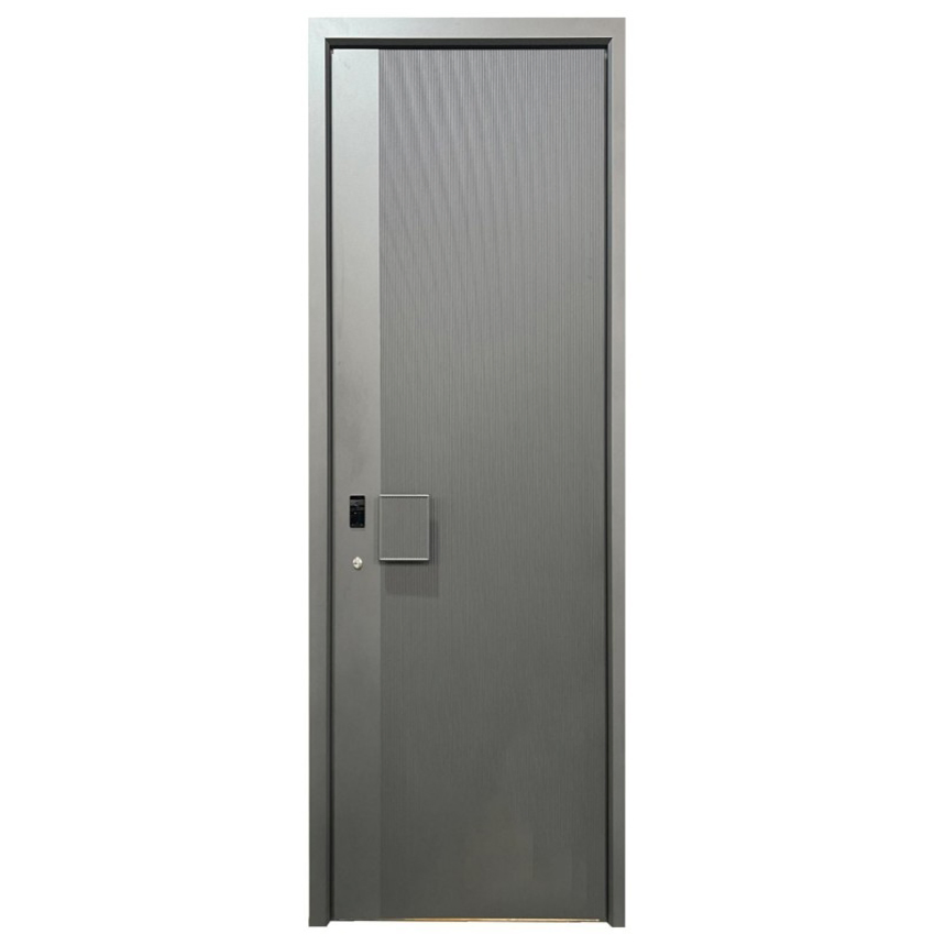 13. Premium Soundproof Fire-Resistant Metal Cast Aluminum Exterior Residential Security Entrance Door for Hotel Room Door