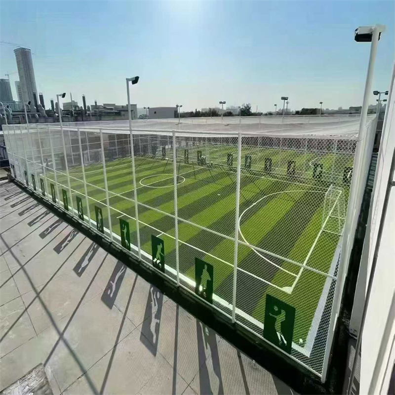 9 Gauge 3.0mm Galvanized Chain Link Fence Diamond Wire Mesh Fence Cyclone Chain Link Mesh Fencing