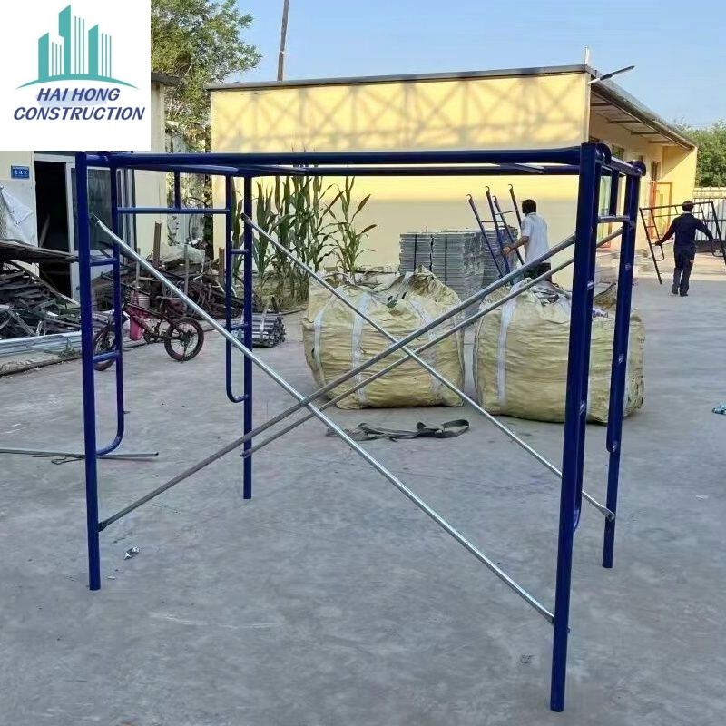 Versatile Cangzhou Frame Scaffolding for Safe Construction Activities