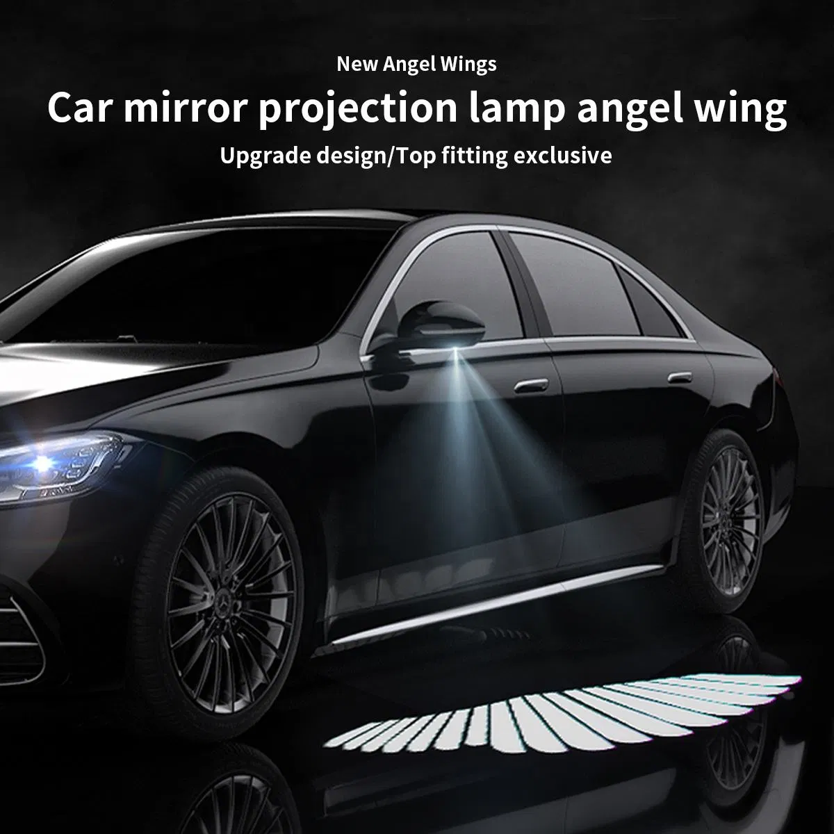 Проектор логотипа на дверь авто LED Angel Wings