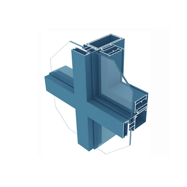 High Building Aluminum Curtain Wall Profile