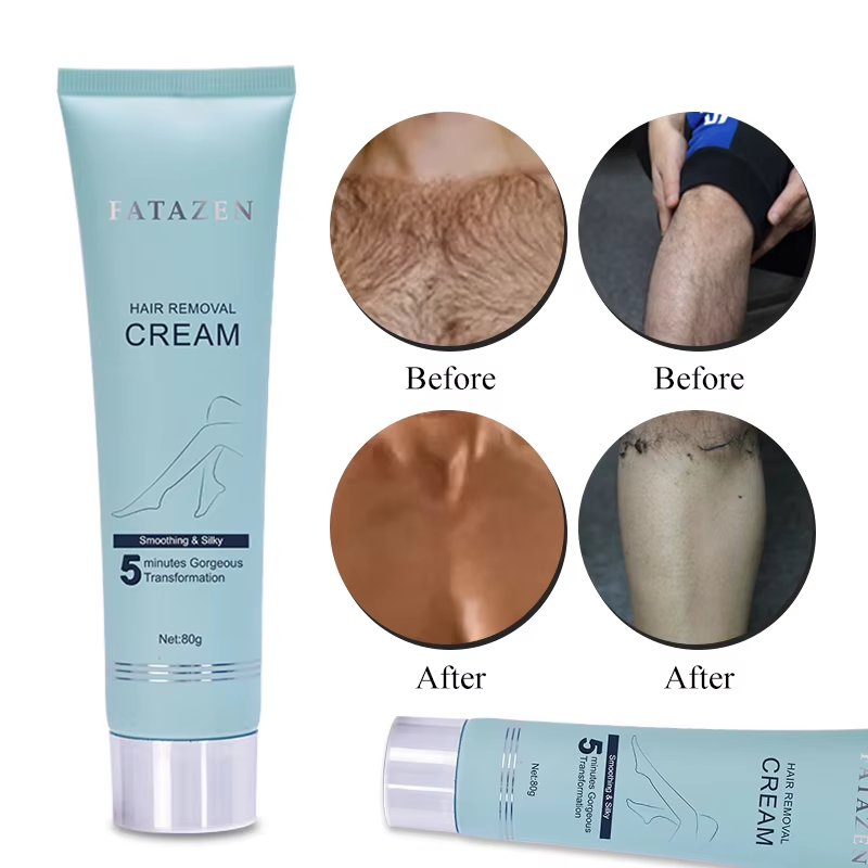 Private Label 5 Mins Efficiency Natural Organic Herbal Full Body Painless Depilatory Cream Gentle Soothing Hair Removal Cream