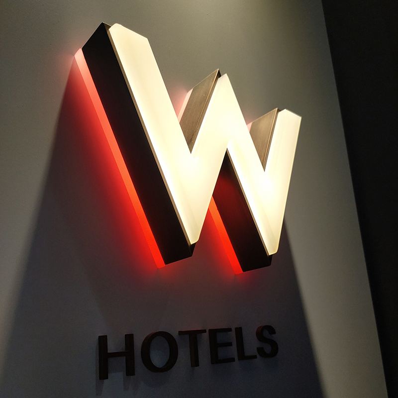 Custom Business Signs Outdoor Ezd Signage Company Backdrop Letters Gold Name Sign