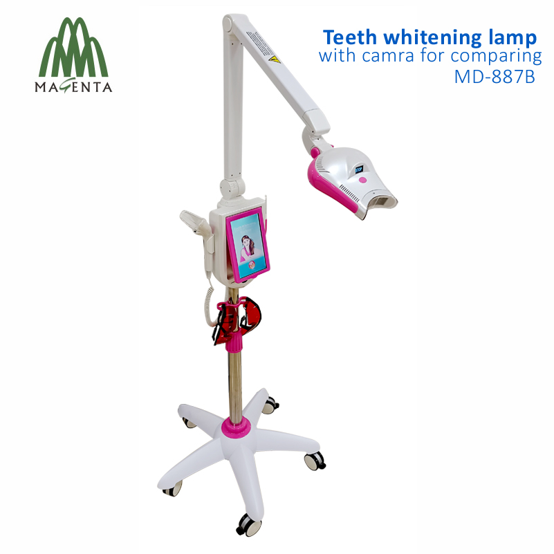 7 Inch Touch Screen Dental Cool Light Teeth Whitening Machine with Intraoral Teeth Camera