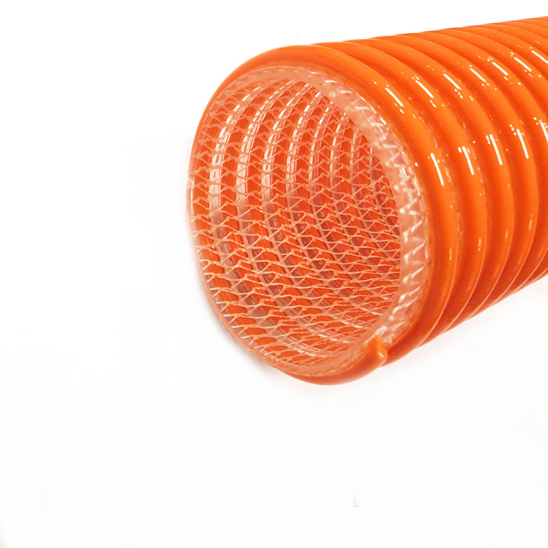 Heavy Duty PVC Flexible Helix Suction Hose Pipe 1 2 3 4 5 6 8 10 12 Inch for Mining Vacuum Water Oil Pump