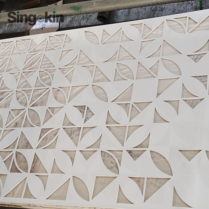 Professional Laser Cut Screens Perforated Metal Panels Shading Screens Supplier
