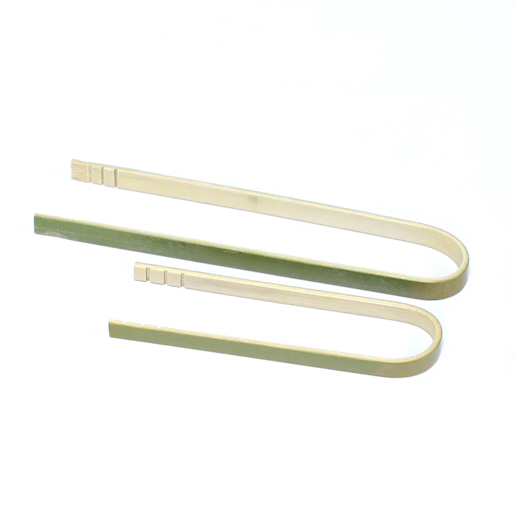 Natural Material Bamboo Tongs Serving Tongs Party Cooking Utensils for Catering Buffet Appetizer Home Use Tea Supplies