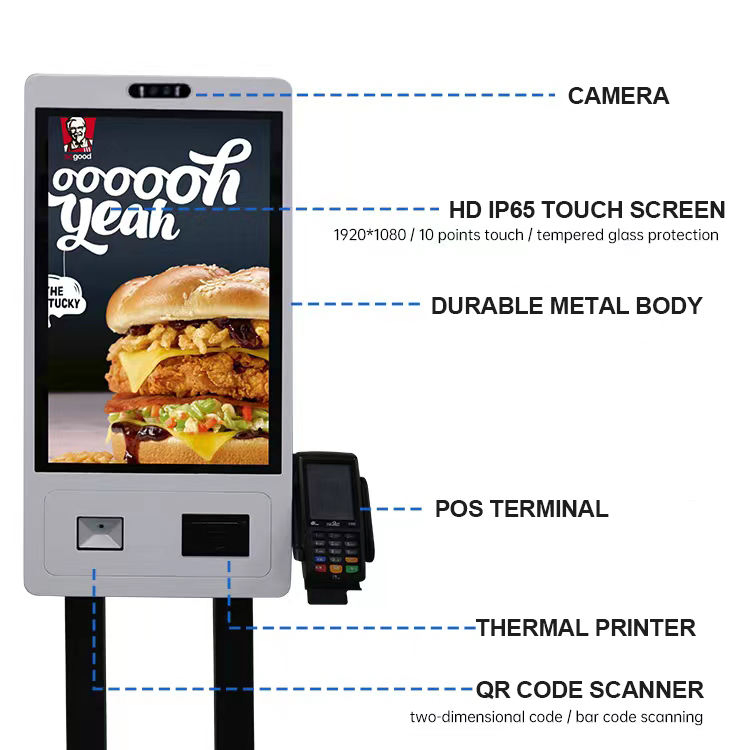 Touchwo Wall Mounted Pay Kiosk Self-Serve