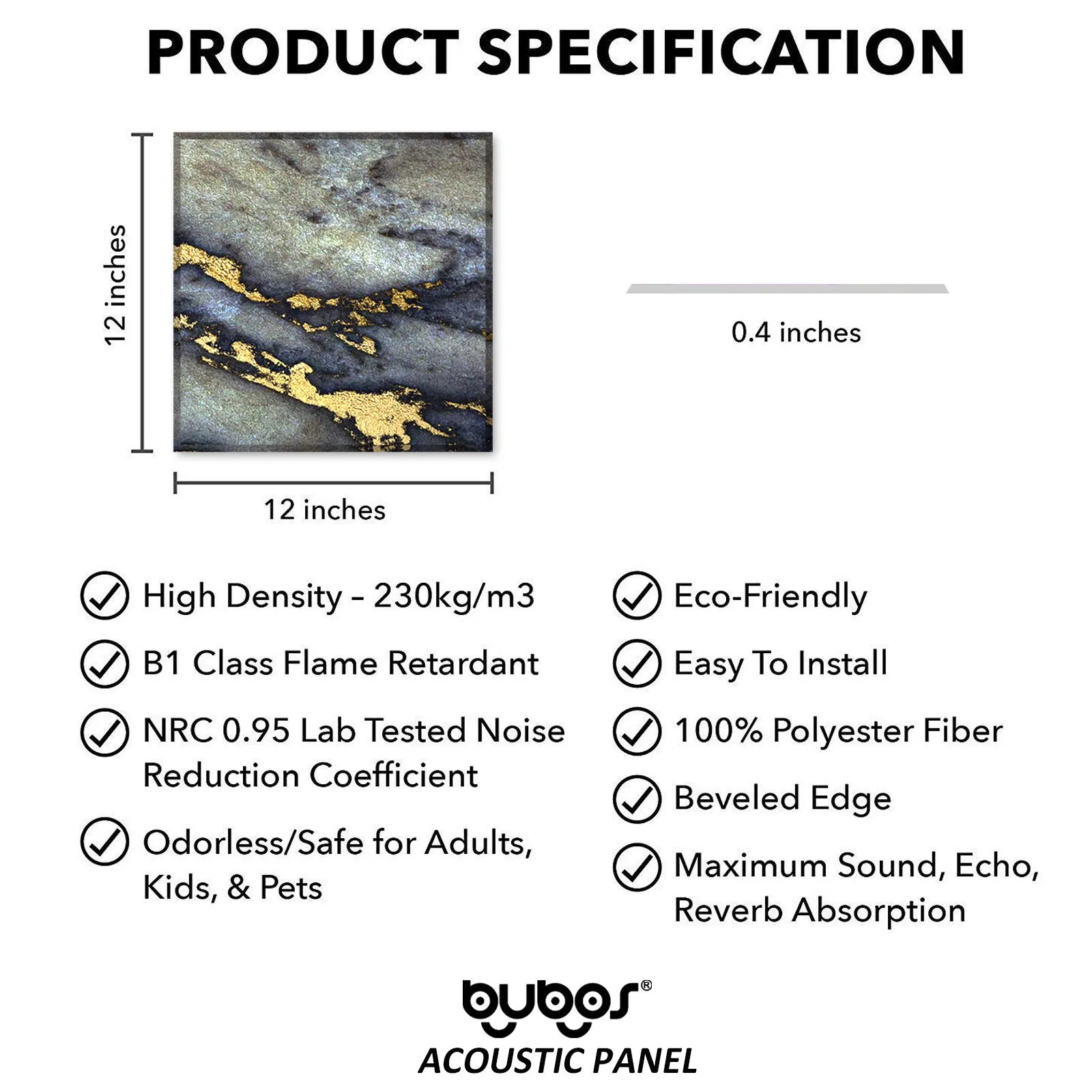 Premium 3D Acoustic Diffuser Panels for Enhanced Sound Control