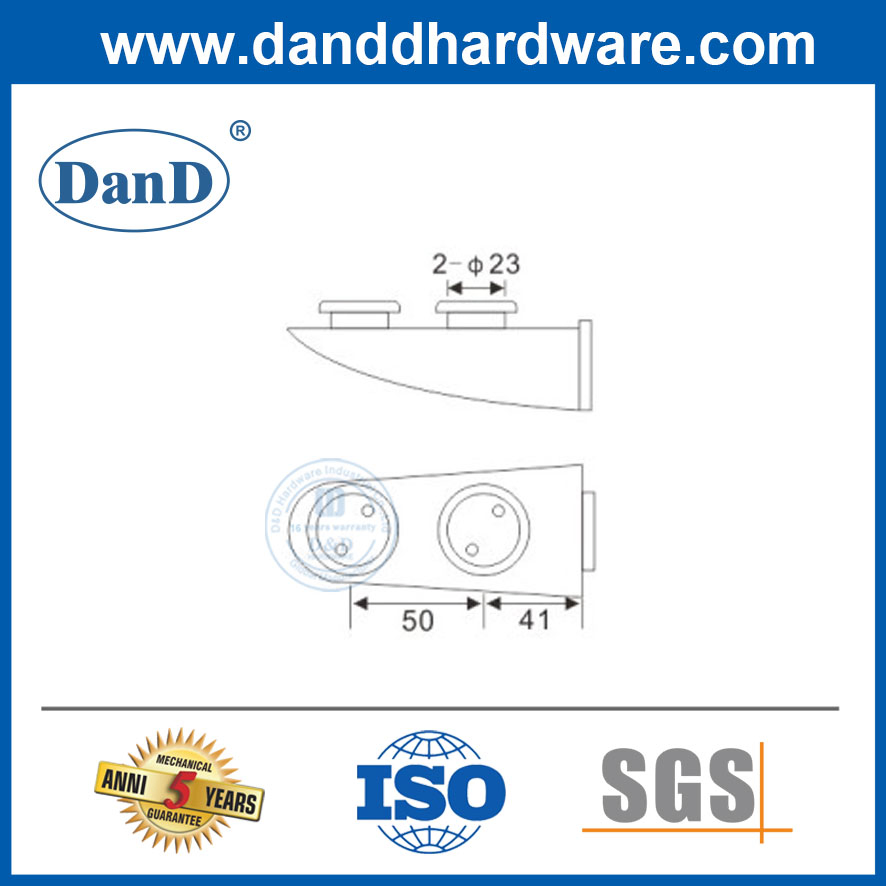 Heavy Duty Glass Hinge Swing Door Fitting Top Door Pivot