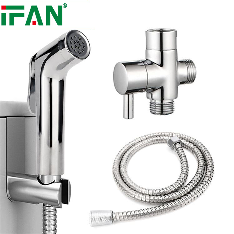 Ifan Factory Wholesale Toilet Shower 304 Stainless Steel Bidet Sprayer Bidet Sprayer