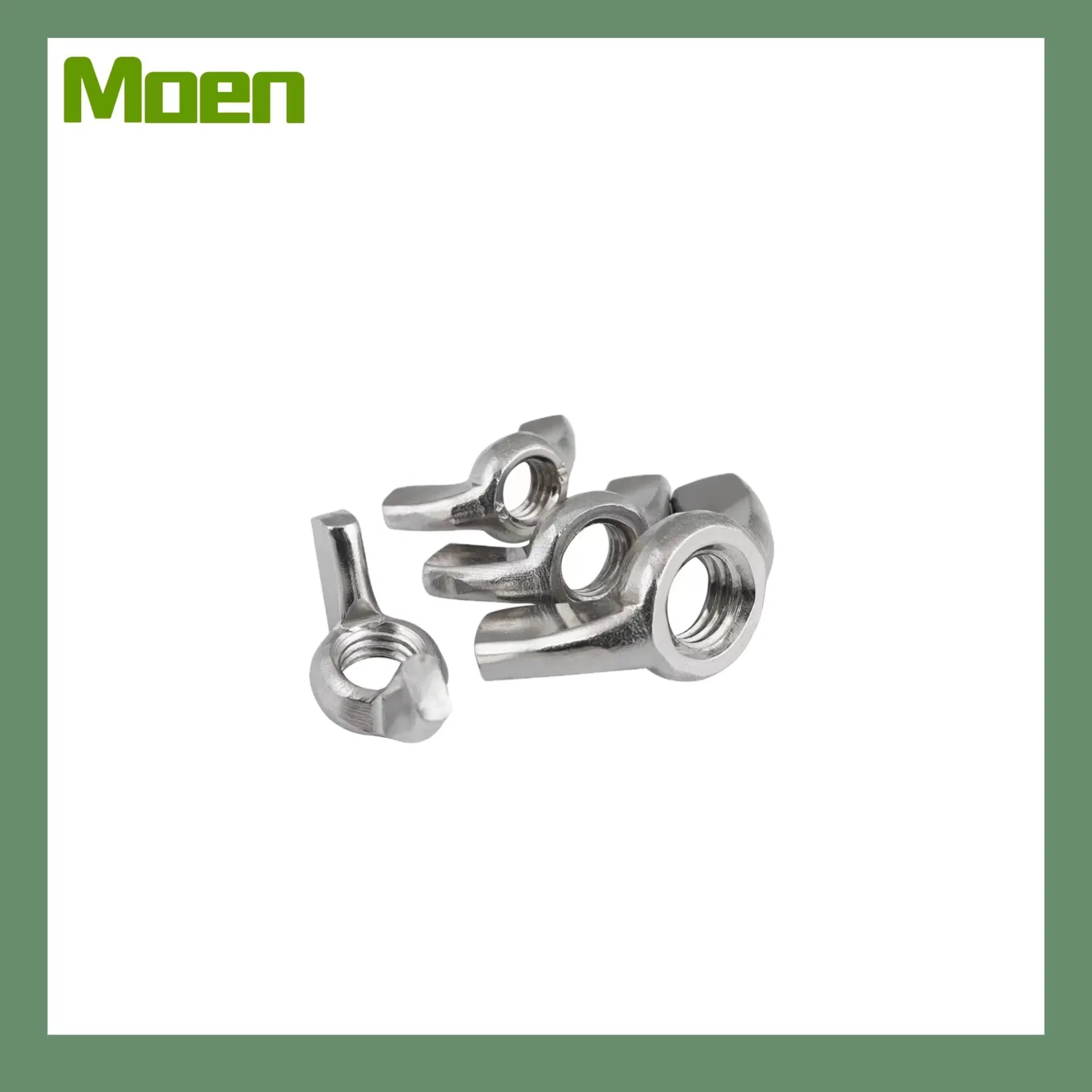 Гайка-бабочка DIN M6 M8 M10, оцинкованная