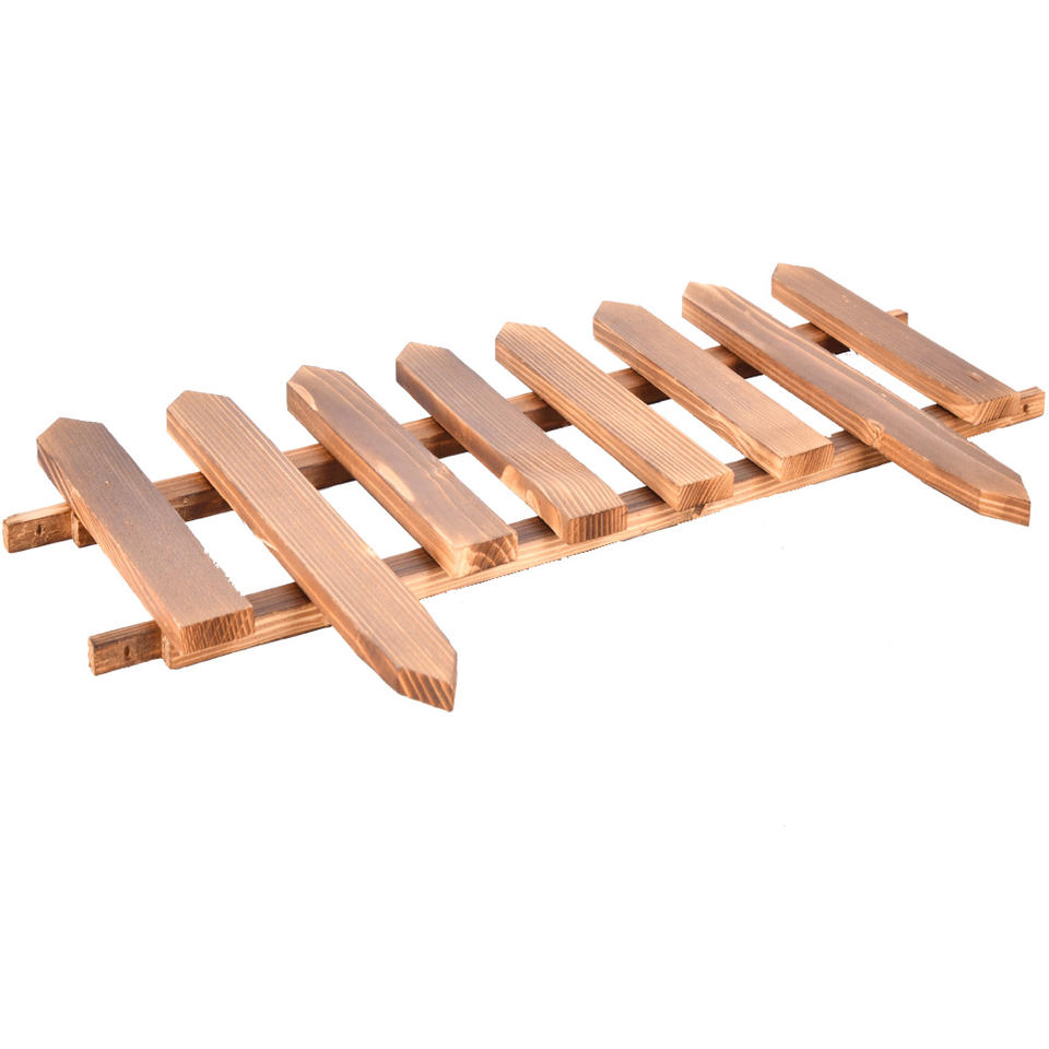 Yard Decorative Durable Outdoor Wooden Fence Panel for Garden