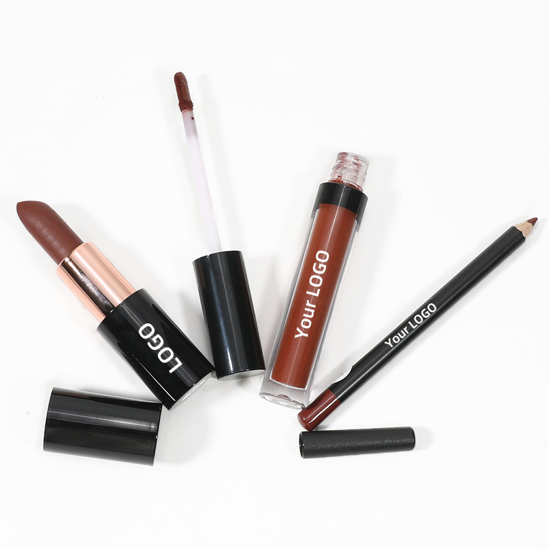 Matte Cosmetics Makeup Cruelty Free Private Label Liner Liquid Lipstick Kit