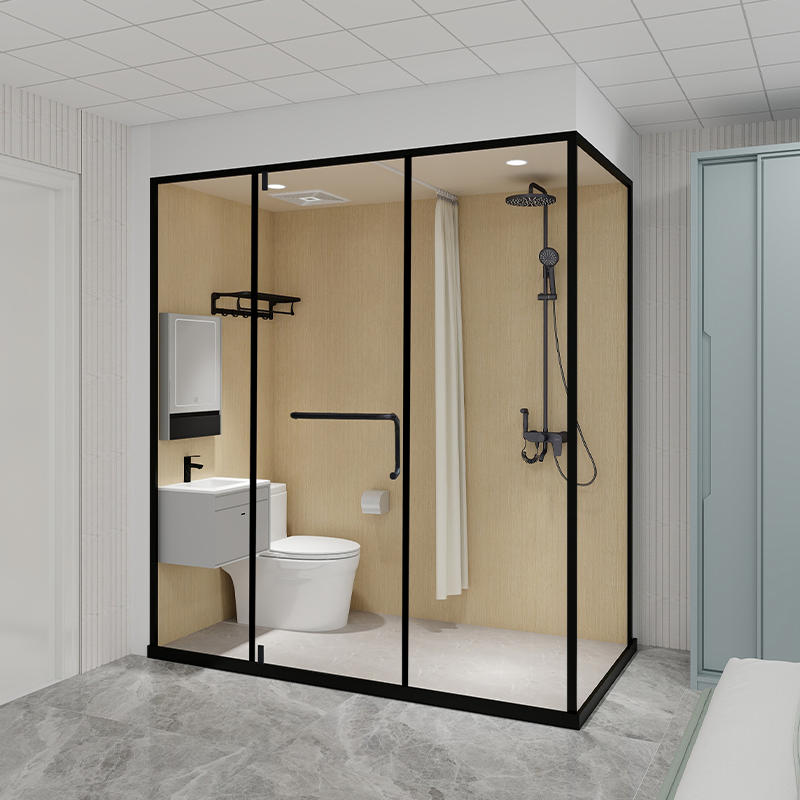 1.2*1.4*1.8 M Prefabricated Bathroom, Integrated Bathroom, Prefab Modular Bathroom