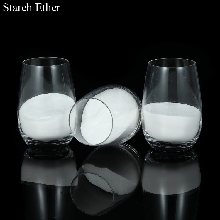 Factory Supply Construction Grade HPS Hydroxypropyl Starch Ether for Concrete Mortars Wall Putty Admixtures