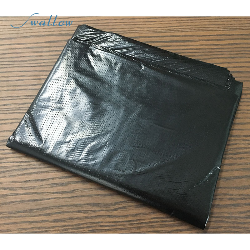 Прочные мусорные пакеты 240 л на ролике, черные