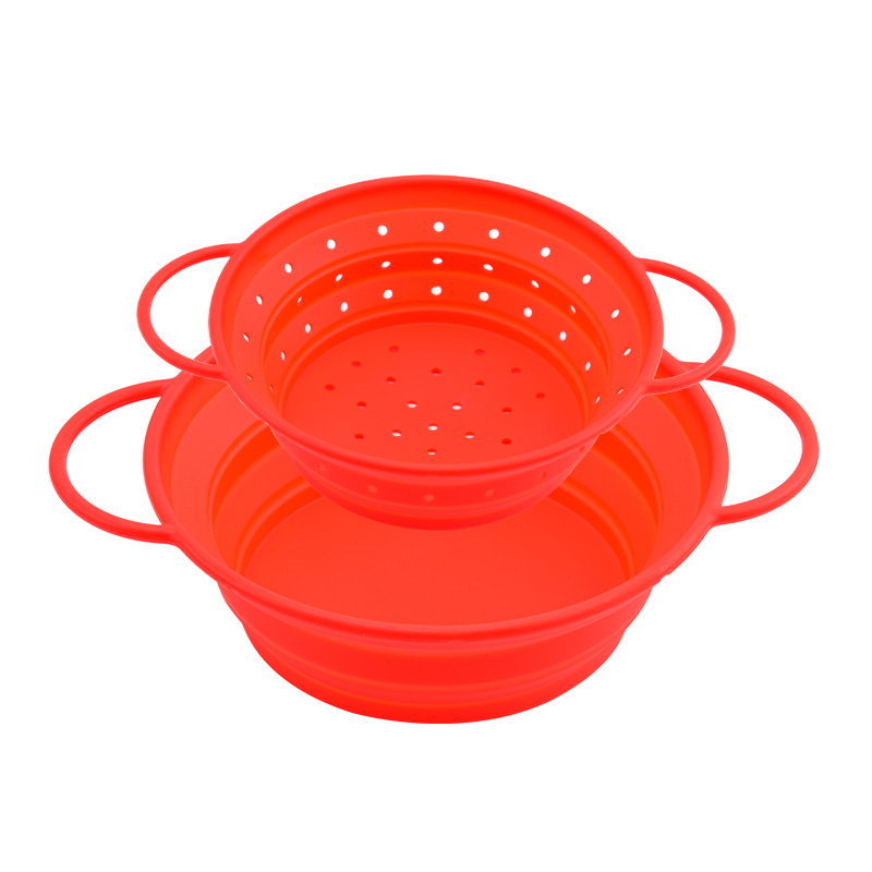 Adjustable Collapsible Colander: Perfect for Home and Kitchen Use