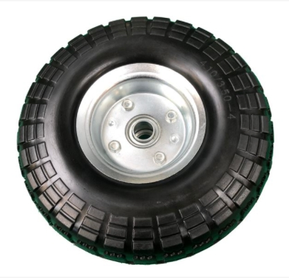 4.10/3.50-4 PU Foam Solid Wheel for Pressure Washer Hand Trolley