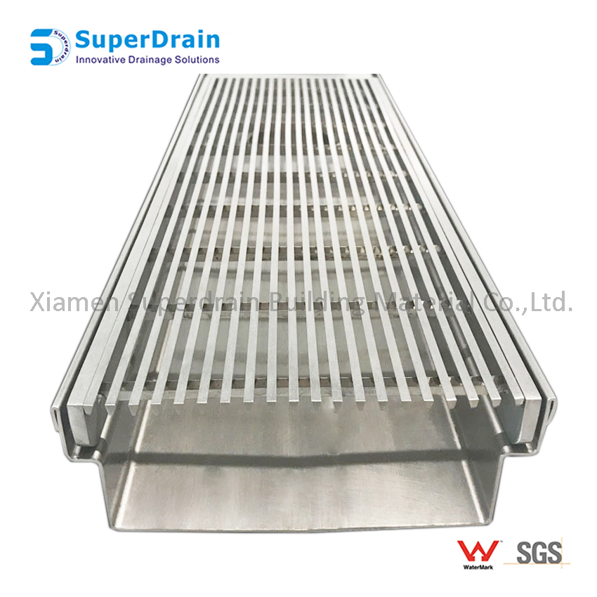 Customised Heavy Duty Hygienic Stainless Steel Industrial Trench Drain