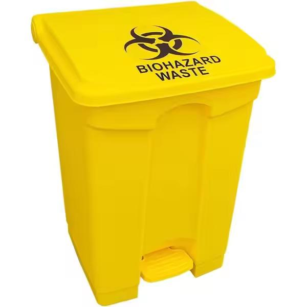 Медицинская педальная урна 15-60 литров