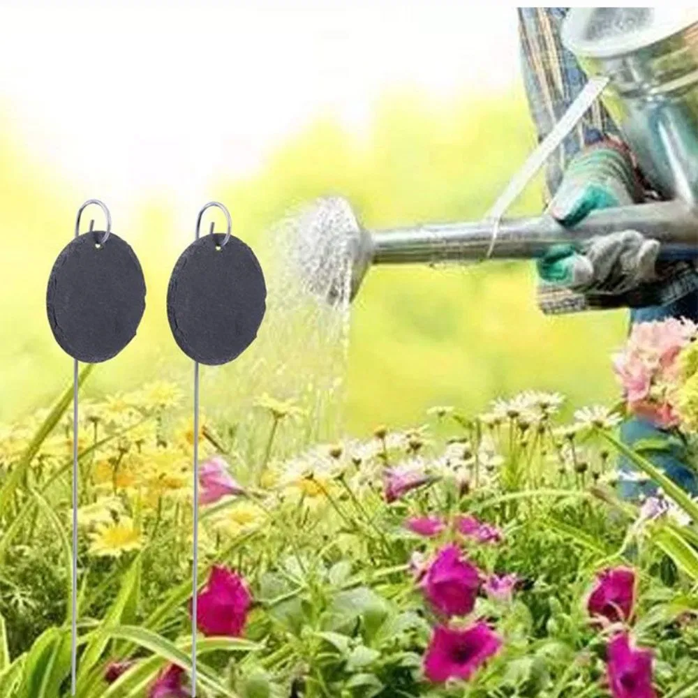 High Metal Hanger Rod Stakes, Garden Labels Markers for Gardening Ci21389