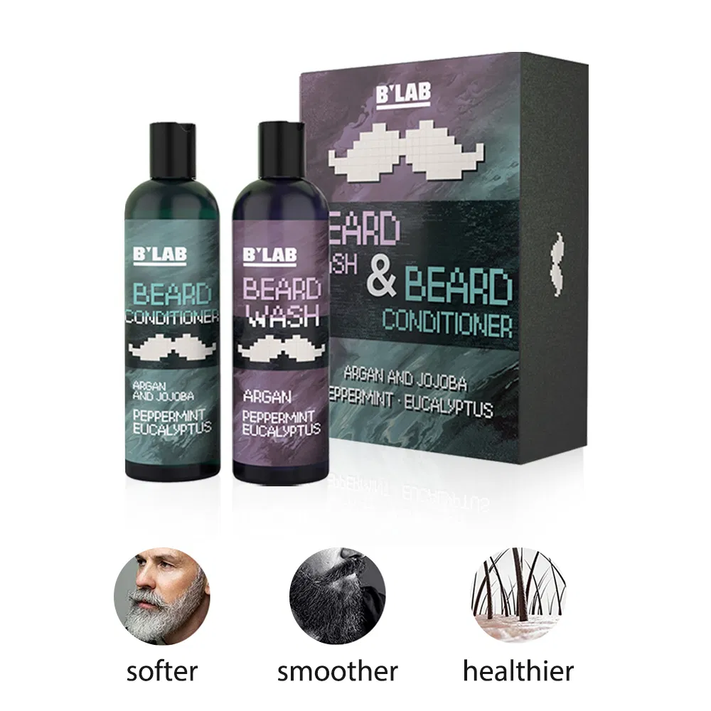OEM Mens Beard Wash Shampoo Private Label Beard Shampoo and Conditioner
