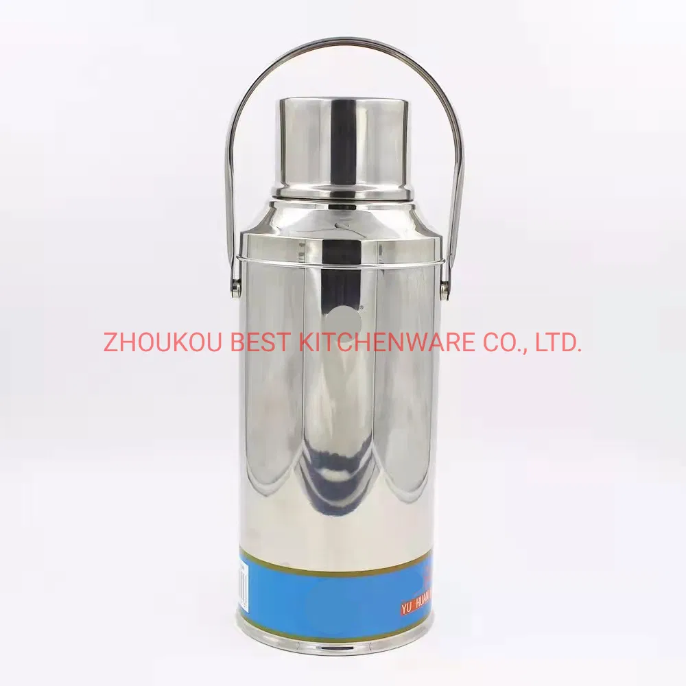 2L 3.2L Stainless Steel Vacuum Glass Lined Flask with Stopper