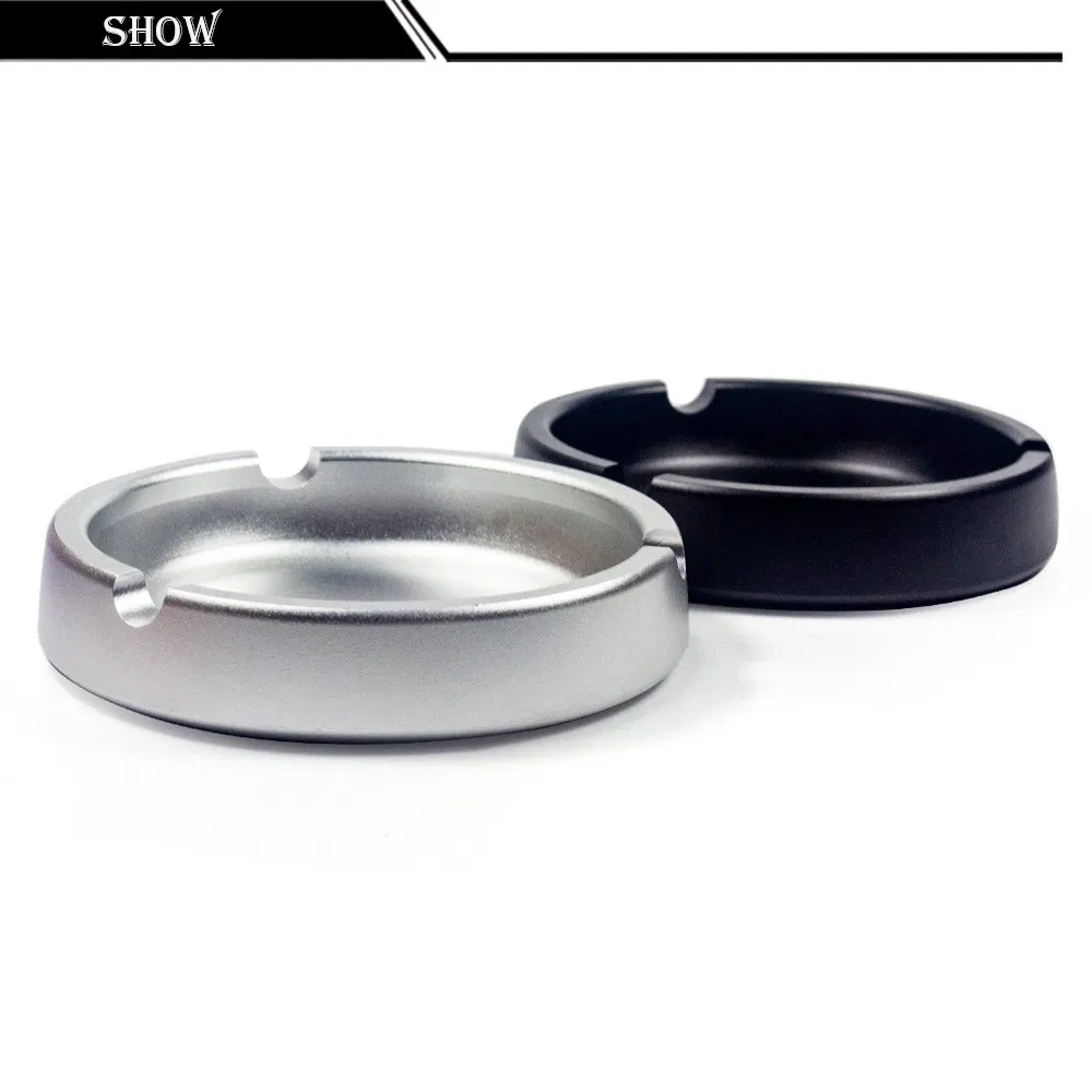 Stylish Aluminum Ashtray with Branded Personalized Anodized Logo Design