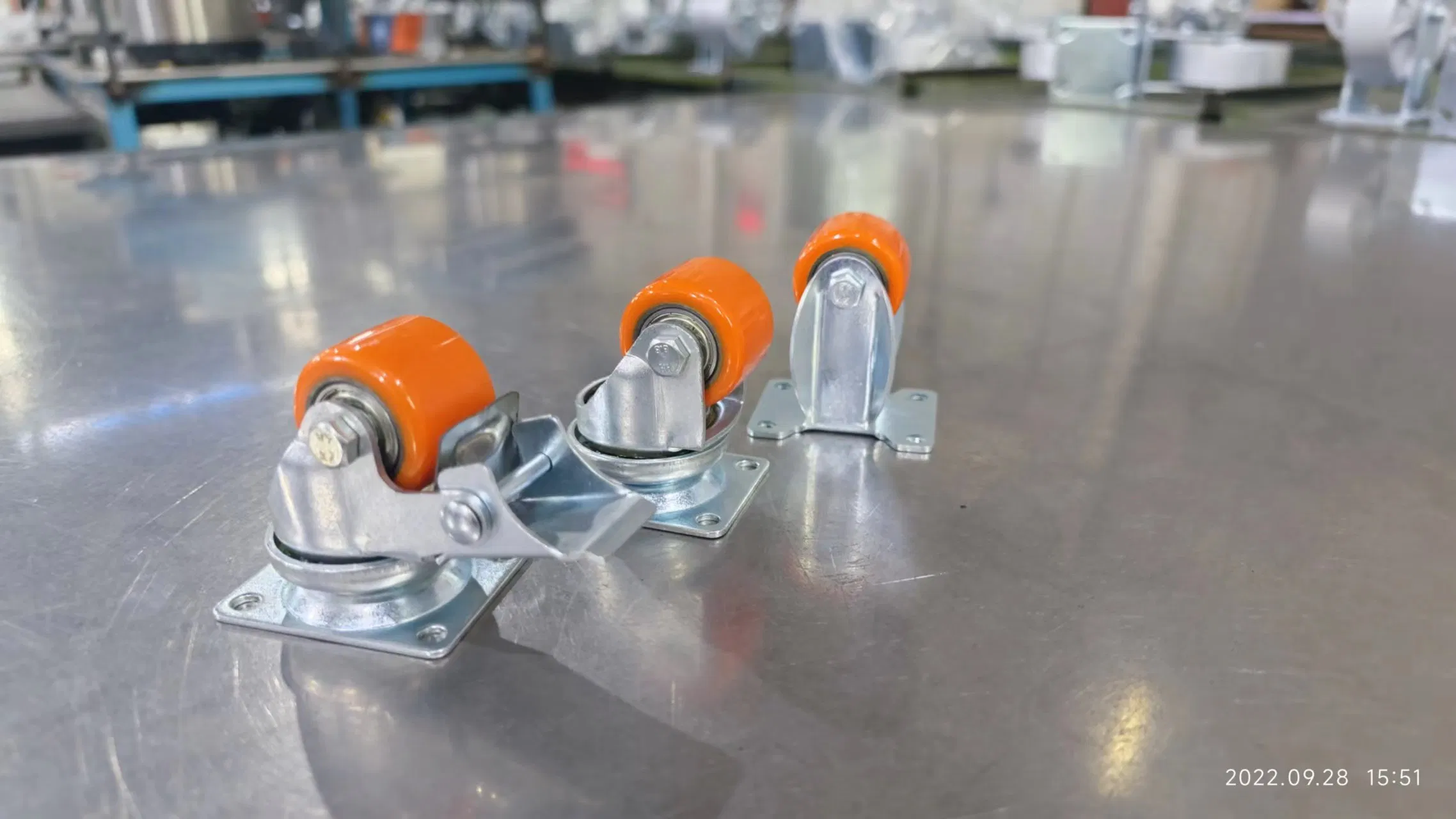 35PU Caster Wheel Used for Office and Medical Equipment and Display Rack Is Superior to The Polyurethane Material