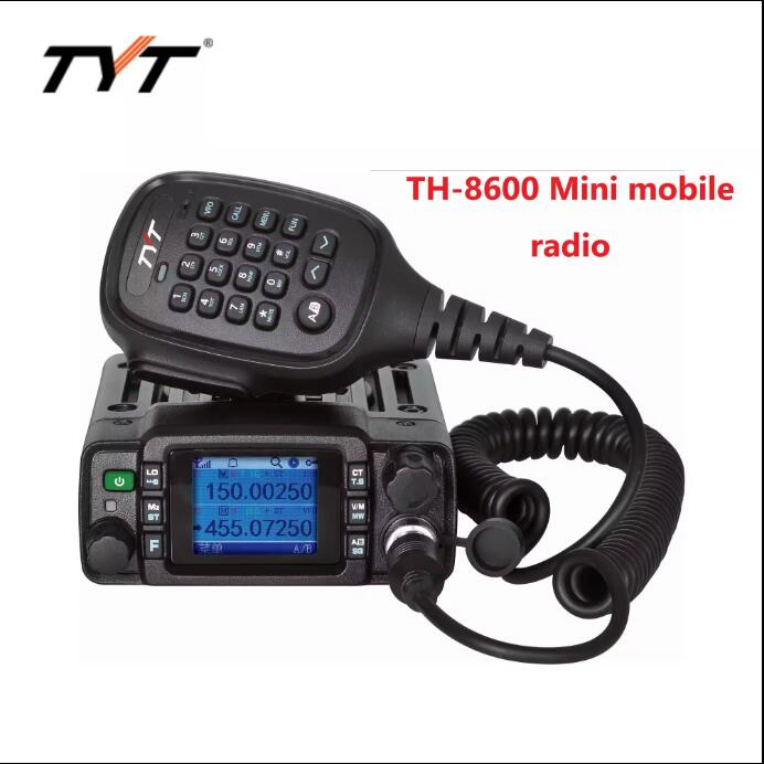 Tyt Th-8600 VHF/UHF Mini Mobile Transceiver IP67 Waterproof Mobile Car Radio Walkie Talkie