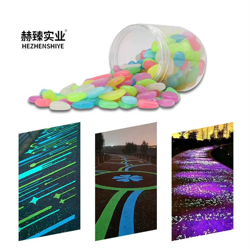 Artificial Glowing-Stone High-Brightness Resin Luminous Stone for Park Paving