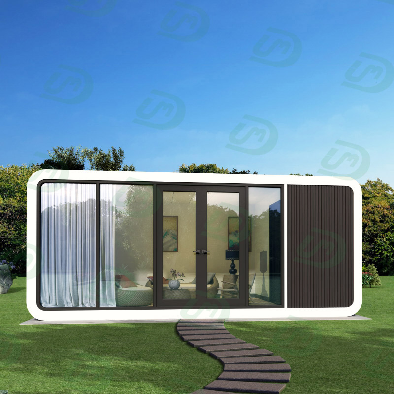 13 Square Meters with Smart Curtains Modular Tiny House