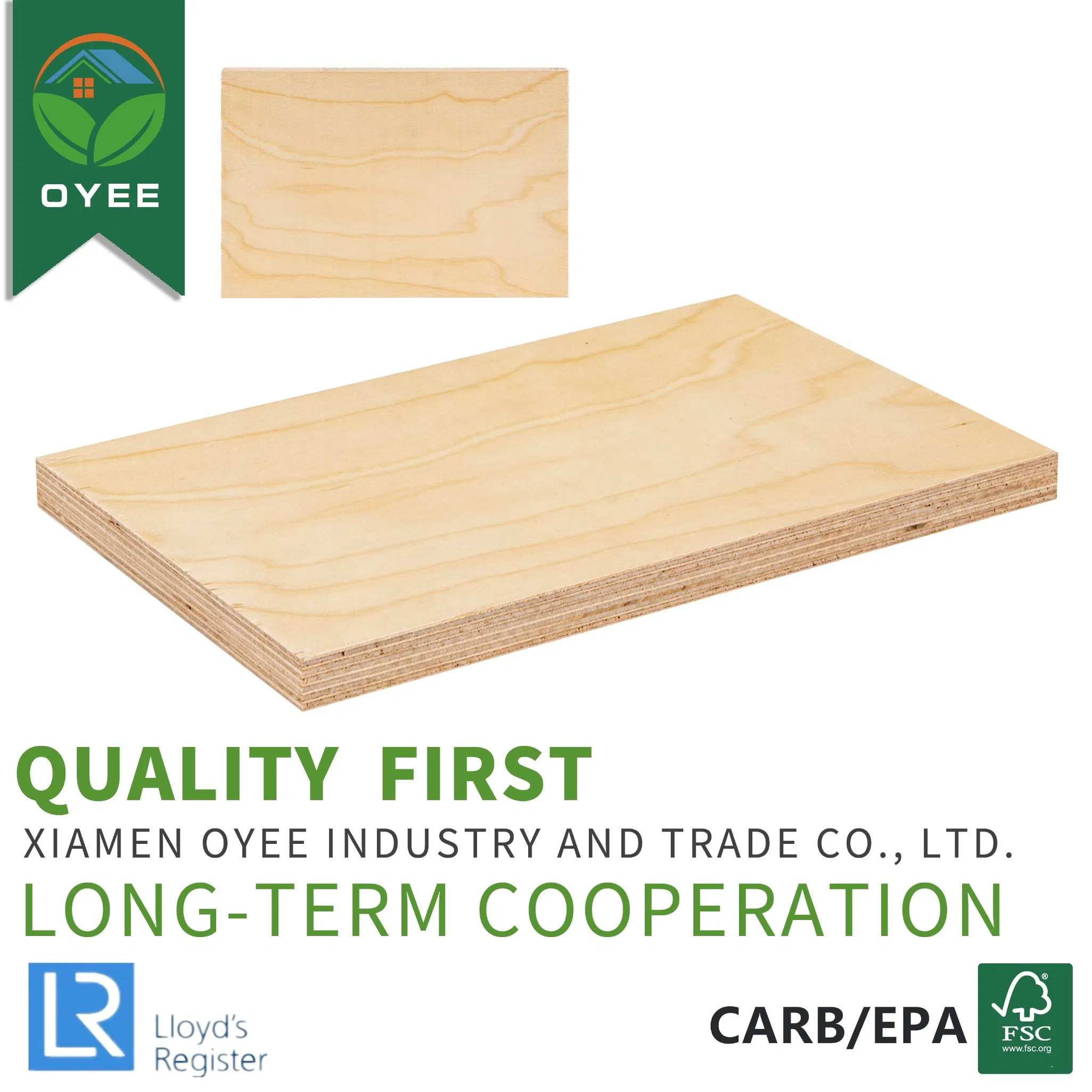 Фанера Baltic Birch/Okoume с фенольным клеем для мебели
