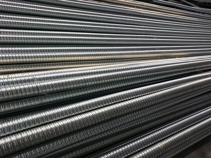 Prestressed Corrugated Steel Metal Pipe Hot-DIP Galvanized Customized Anti Corrosion