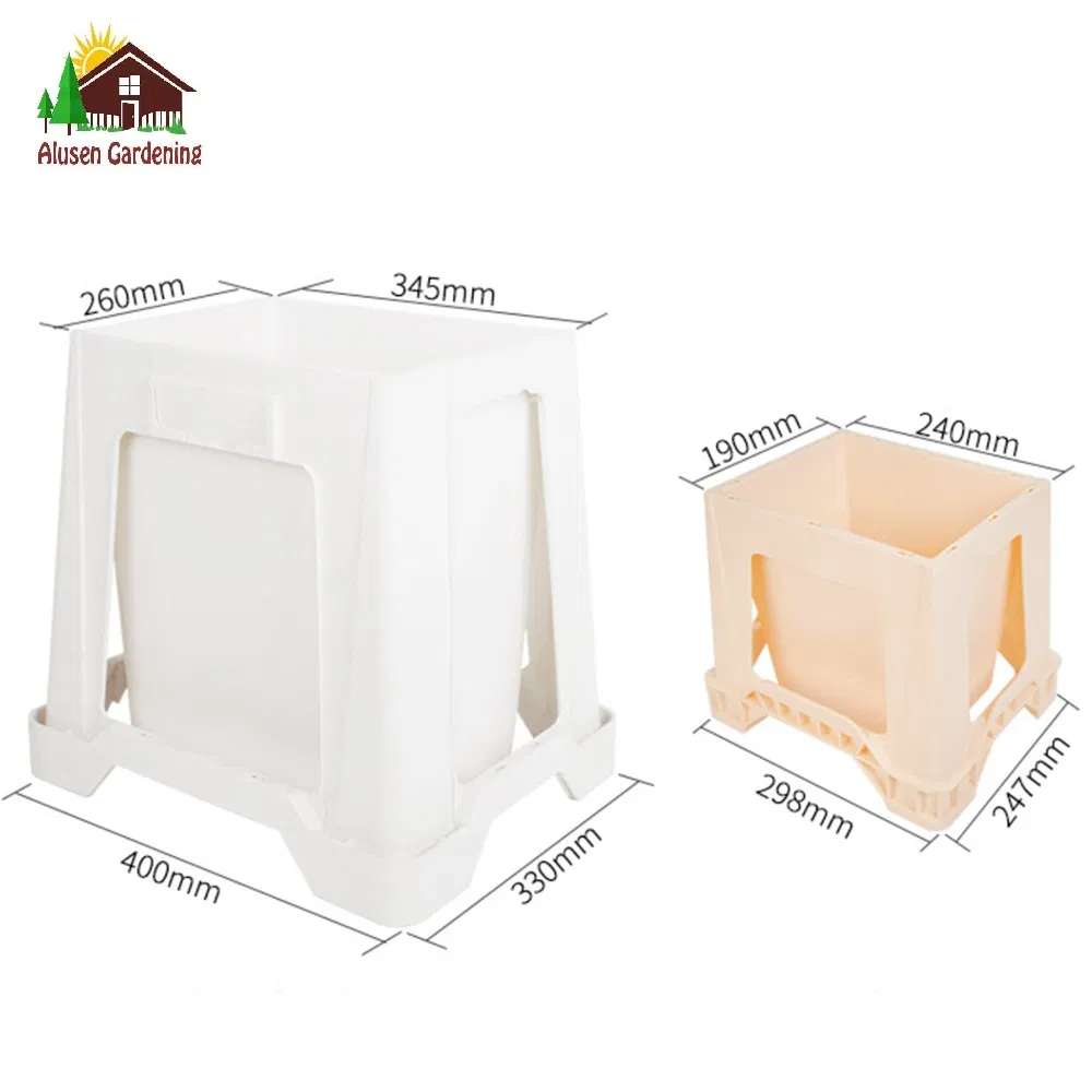 Plastic Cut Flower Transport Display Garden Shopping Mall Bucket for Flowers