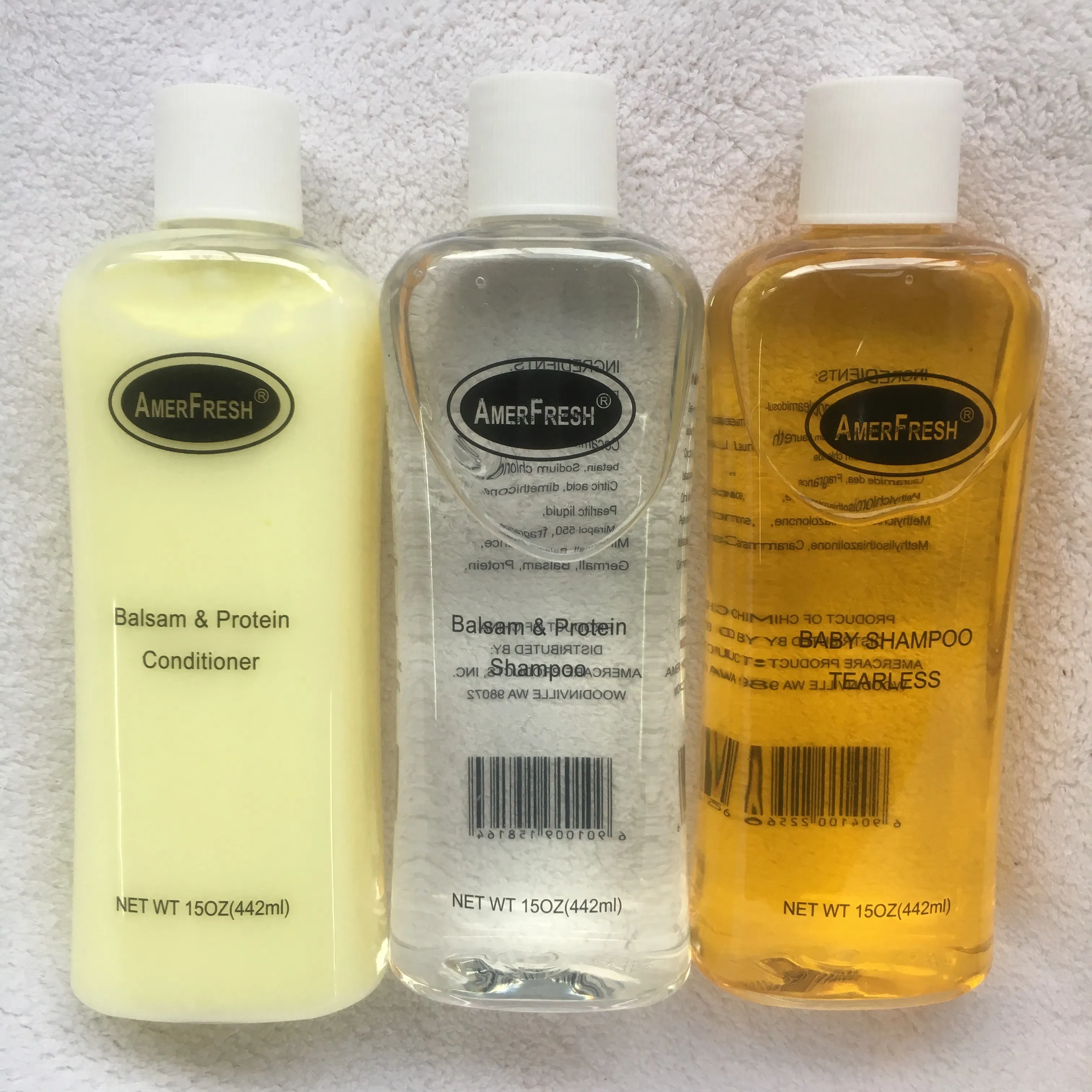 Us Jail Prison Used Shampoo, Shower Gel, Conditioner Body Lotion High Quality with Flip Top