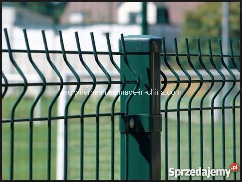 5.0mm PVC Coated Galvanized Wire Mesh Fence Powder Coated Security Wire Mesh Fence Anping Factory