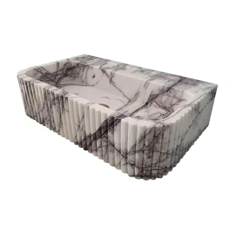 Wall Hanging Milas Lilac Marble Sinks