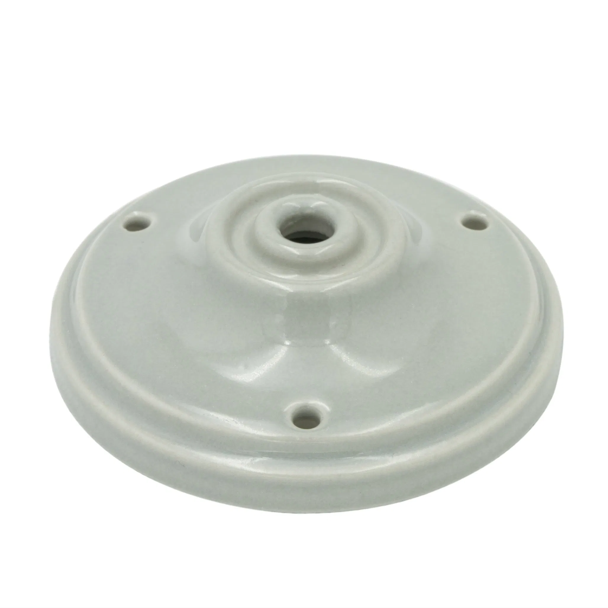 Keruida Retro Lamp Canopy White Ceramic Ceiling Canopy Pendant Lights